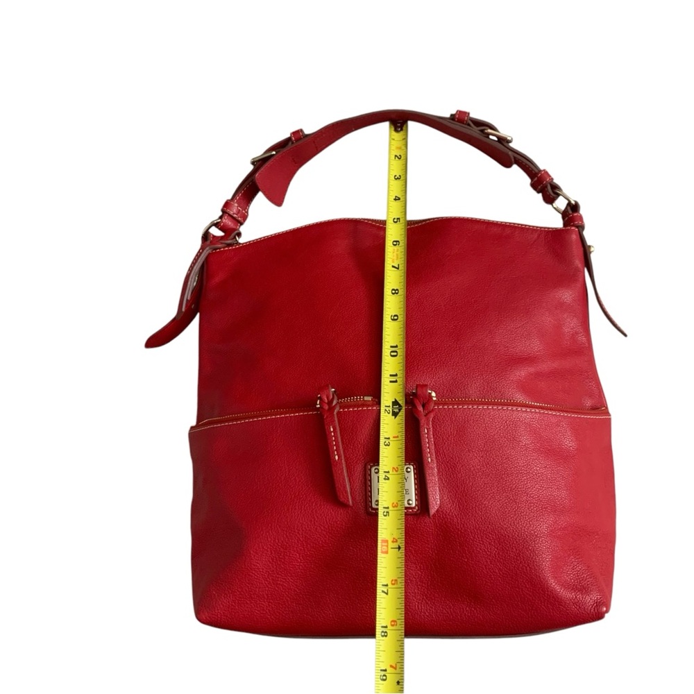 Dooney & Bourke Leather Pebbled Hobo Bag - Picture 14 of 16